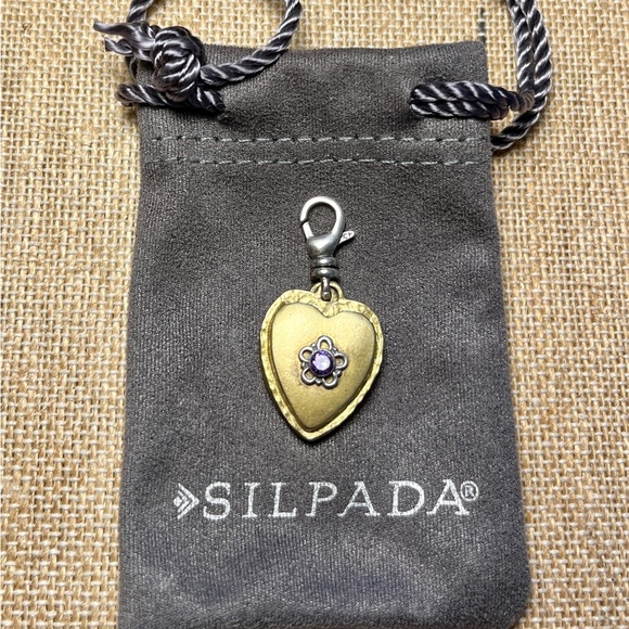 Silpada “Close to my Heart” Charm - Picture 4 of 10